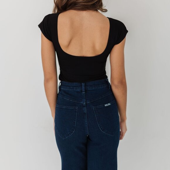 The Sailor Jean | Dark Vintage Indigo | Rolla's Jeans - Picture 5 of 10